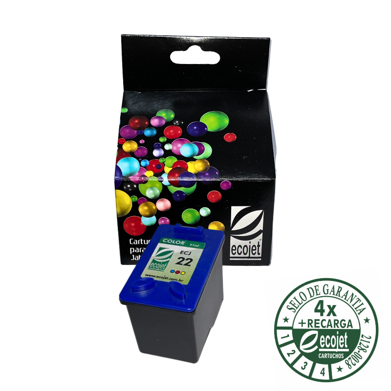 Cartucho Hp 6657 XL Color Compativel Premium 12ml